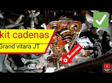 Suzuki Grand Vitara JT Escudo Nomade J20A Cambio Kit De Cadena De