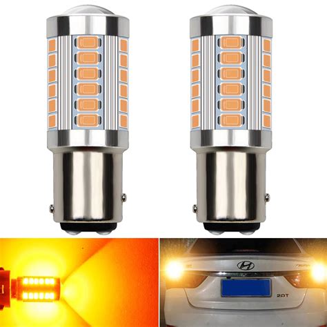 2x 1157 BAY15D P21 5W 1156 Ba15s T20 7440 3157 LED Bulbs For Car Tail