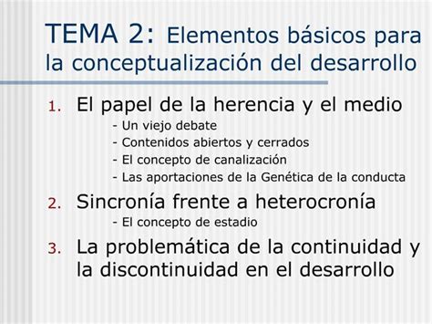 Ppt Tema Elementos B Sicos Para La Conceptualizaci N Del