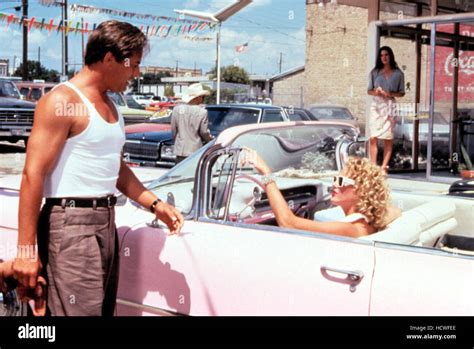 The Hot Spot Don Johnson Virginia Madsen Jennifer Connelly Stock Photo Alamy
