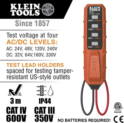 Digital Multimeter Electrical Test Kit Non Contact Voltage Tester