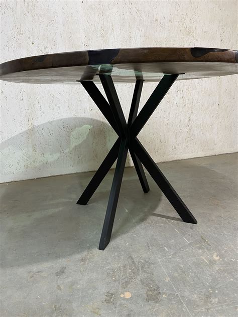 Круглый стол река из слэба граба - купить в Москве по выгодной цене ...