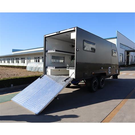 2024 Australia Standard Off Road Toy Hauler Overland Travel Trailer Camper Hard Top Caravan