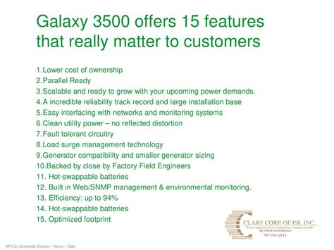 Galaxy 3500 NOW PARALLEL READY !!!!!! - ppt download