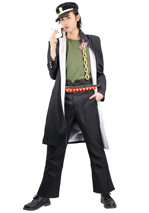 Jojos Bizarre Adventure Jotaro Kujo Cosplay Costume