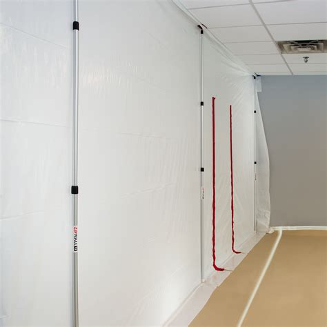 ZipWall® Dust Barrier Plastic Sheeting - ZipWall Dust Barrier System