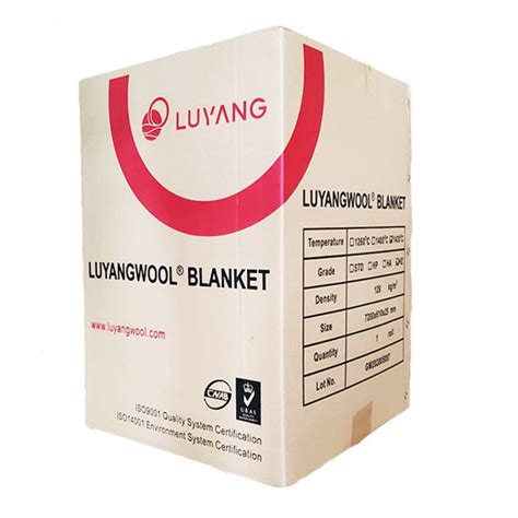 1260c Luyangwool Thermal Insulation Std Ceramica Fibra Blanket 96kg M3