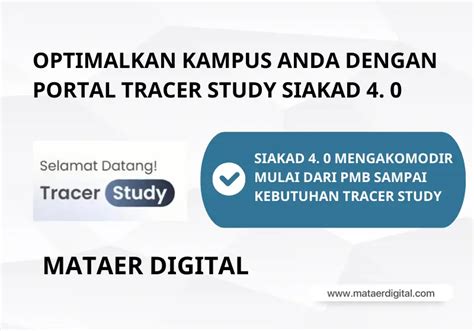 TAHAPAN MUDAH PENGISIAN TRACER STUDY SIMAK CARANYA