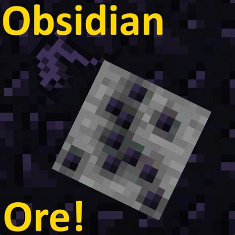 Obsidian Ore - Mods - Minecraft