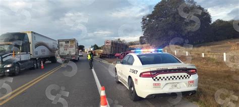 Accidente Vial Deja 3 Muertos En La Amozoc Perote En Zitlaltepec