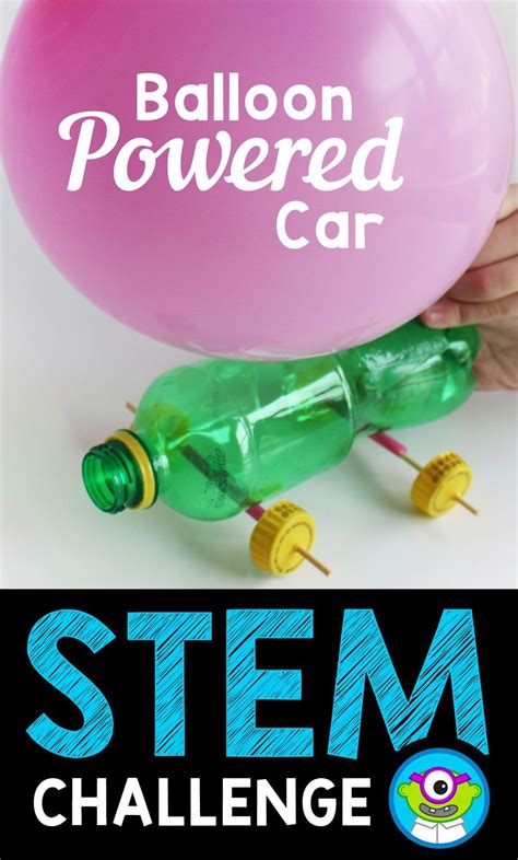 Stem Activity Challenge Balloon Powered Car 3rd 5th Grade