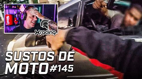 REAGINDO SUSTOS DE MOTO EP 145 By Xracing React YouTube