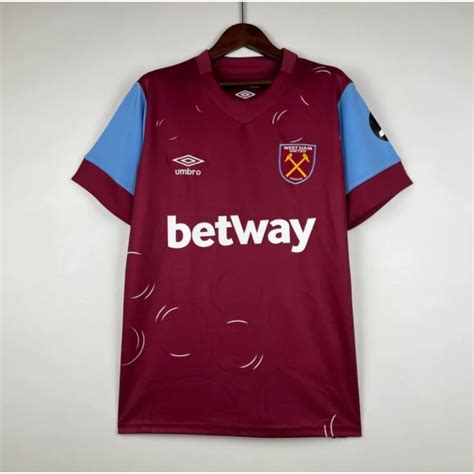 Jual Jersey Bola Westham Home Club Langka Medioker Shopee