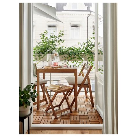 RUNNEN decking, outdoor, acacia, 9 sq feet - IKEA US