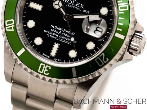 Rolex Submariner Date Jubilee Kermit Ref Lv Fat Four Box Papers Bj