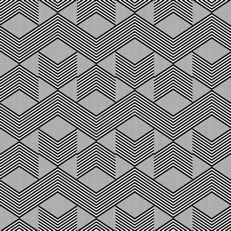 Seamless Geometric Zig Zag Pattern Stock Vector Illustration Of