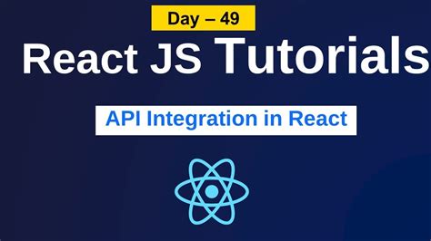 Api Integration In React Request In React React Js Tutorials