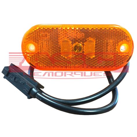 Feu De Position Orange Leds Jokon C Ble Asc Remorque