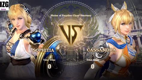 Soul Calibur 6 Sophitia Vs Cassandra Hardest AI YouTube