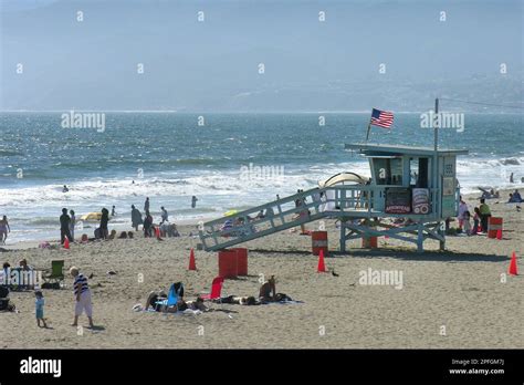 Santa Monica. Los Angeles. California. United States of America Stock ...