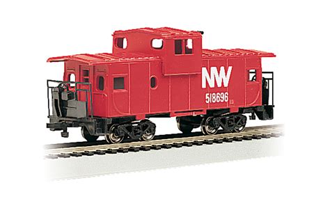 Norfolk Western Wide Vision Caboose N Scale Bac