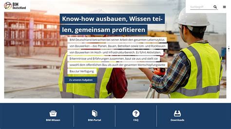 Bim Deutschland Neue Webseite Bietet Alles Zum Modellbasierten