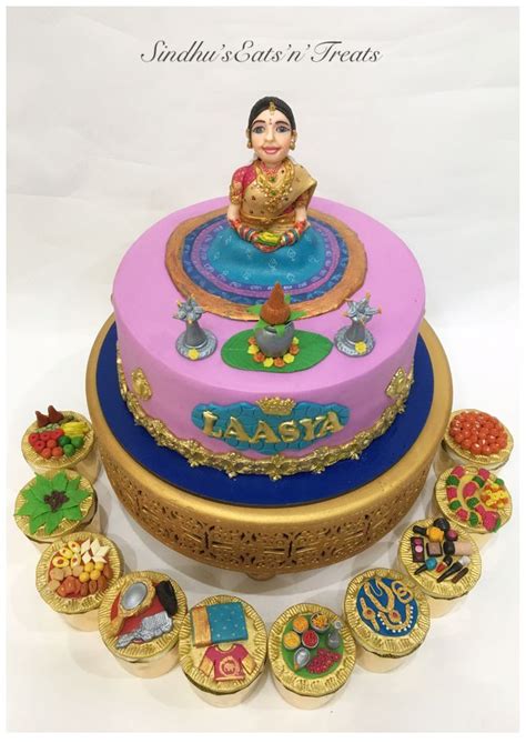 Halfsaree Function Cake Cake Designs For Girl Cake Decorating