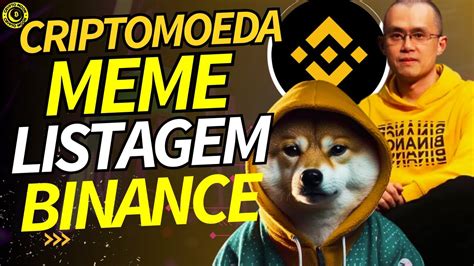 BOMBÁSTICO CRIPTOMOEDA MEME LISTAGEM BINANCE EXPLOSÃO PODE ACONTECER