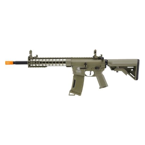 Lancer Tactical Gen Keymod M Evo Aeg Airsoft Rifle Color Tan