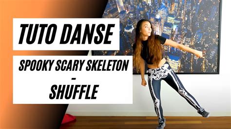 Spooky Scary Skeletons Tik Tok Tuto Danse Shuffle Youtube