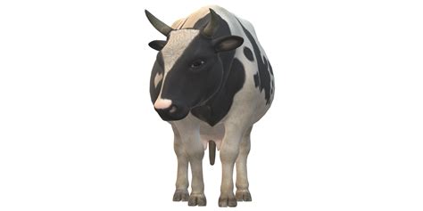 Cow isolated on a Transparent Background 43988493 PNG