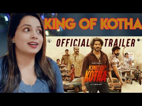 King Of Kotha Official Trailer Reaction Dulquer Salmaan Abhilash