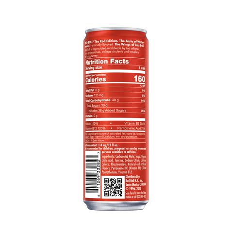 Red Bull Red Edition Watermelon Energy Drink 12 Fl Oz Can