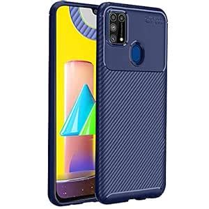 TheGiftKart Rugged Carbon Fibre TPU Armor Back Cover Case For Samsung