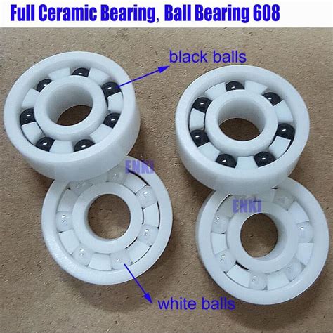 608 Full Ceramic Bearing Ceramic Ball Bearing 6082rs Hybrid Ceramic