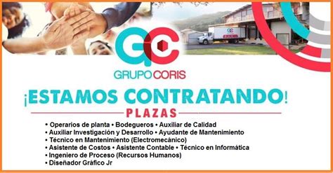 Oferta De Empleo Grupo Coris Costa Rica