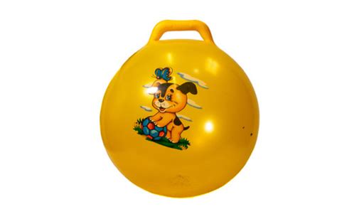 Yellow Bouncy Ball Cherri Hire