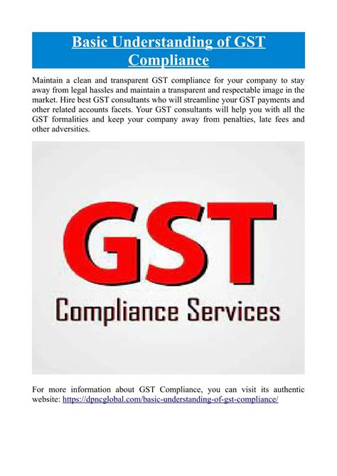 Ppt Basic Understanding Of Gst Compliance Powerpoint Presentation