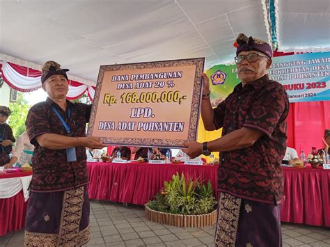 Lpd Desa Adat Pohsanten Lpj Raih Sukses Gemilang Laba Rp Juta