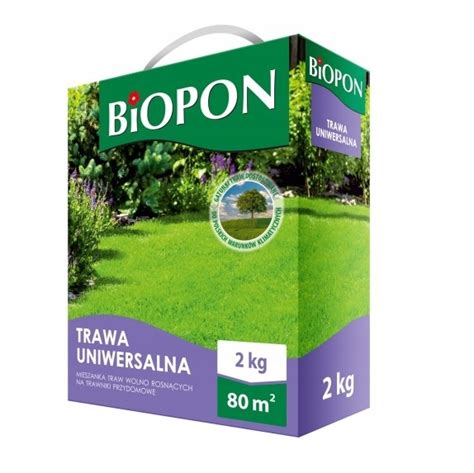 BIOPON TRAWA MIESZANKA UNIWERSALNA 2kg 5904517009035 Cena Opinie