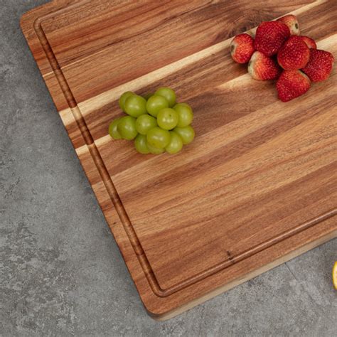 Fashionwu Extra Large Acacia Wood Cutting Boards For Kitchen X