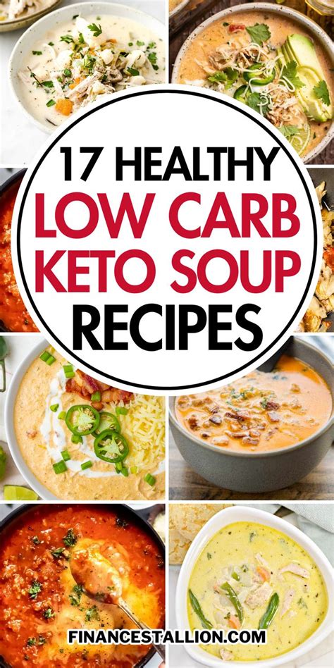 17 Easy Healthy Keto Soup Recipes Low Calorie Soup Low Carb Soup