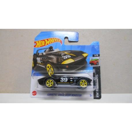 Chevrolet Corvette C Sport Roadster N Black Roadsters Hot Wheels Bcn Stock Cars