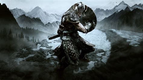 966760 Video Game Art Artwork Dragonborn Computer Game The Elder