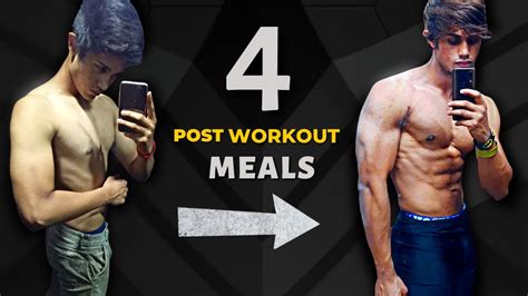 Easy Post Workout Meals For Muscle Growth Youtube