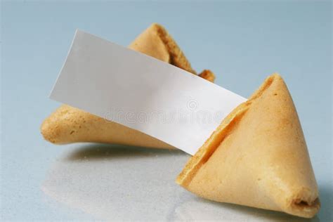 Blank Fortune Cookie stock photo. Image of broken, desserts - 3063070