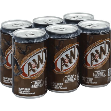 A&W Root Beer - 6 CT | Root Beer & Cream Soda | Superlo Foods