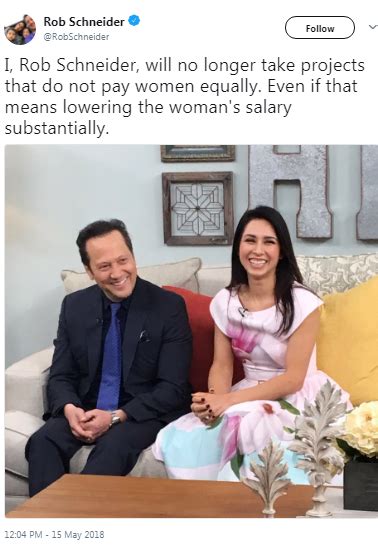 Rob Schneider Tells The Naked Truth About The Gender Wage Gap R