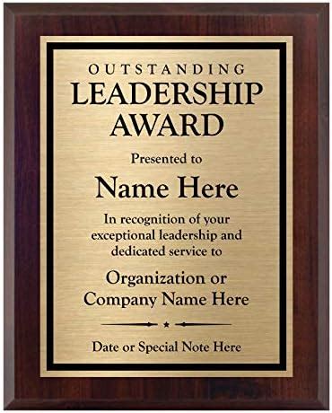 Appreciation Award Plaque For Employee Recognition