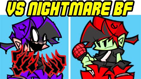 Friday Night Funkin Vs Nightmare Boyfriend Fnf Mod Youtube